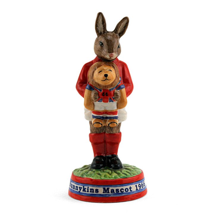 Mascot 1966 Limited Edition,Mascot 1966 Limited Edition | Bunnykins Royal Doulton