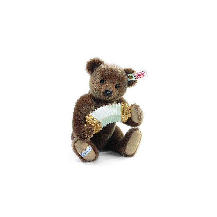Lladro Steiff Accordion Player Bear Limited Edition