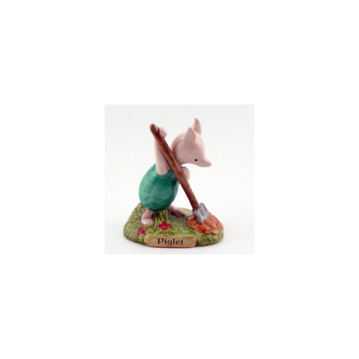 Piglet Planting Haycorn | Royal Doulton Limited Edition