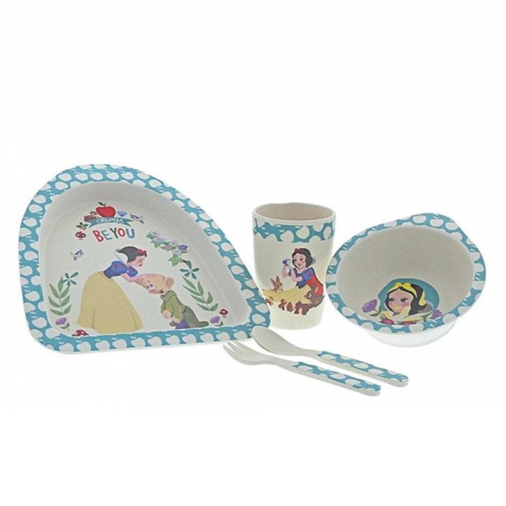 Snow White Disney Organic Bamboo Dinner Set
