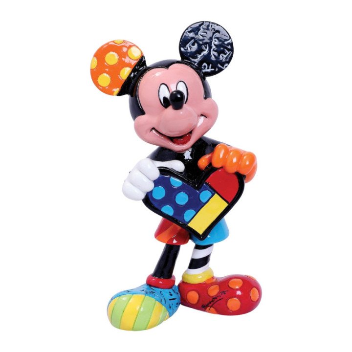 Mickey Mouse Heart Figurine | Disney Britto