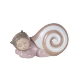 Little Snail Baby Nao Porcelain Hand Painted