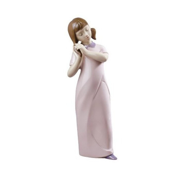 My Pigtails Nao Porcelain Hand Painted Figurine