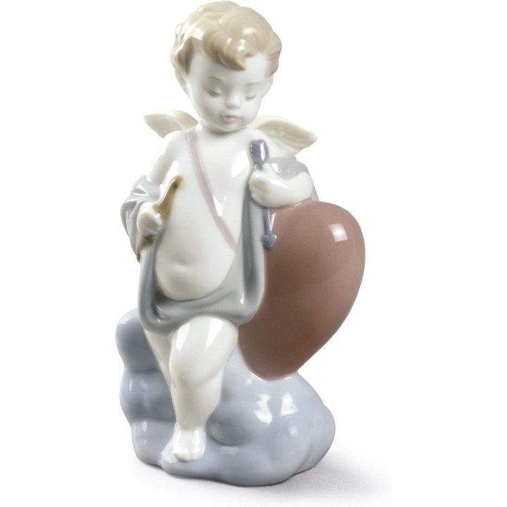Cupid Nao Porcelain Hand Painted Figurine