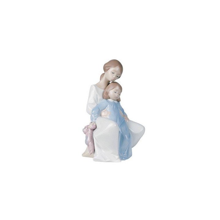 A Moment With Mommy Nao Porcelain Figurine