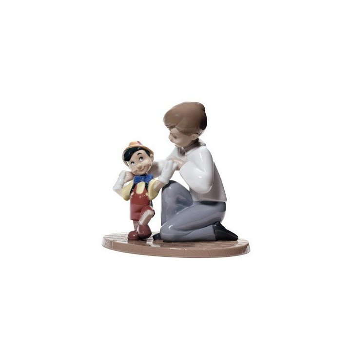 Disney Pinocchio's First Steps Nao Porcelain