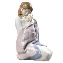 My Baby Girl Nao Porcelain Hand Painted Figurine