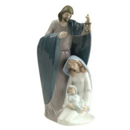 Nativity Of Jesus Nao Porcelain Hand Painted