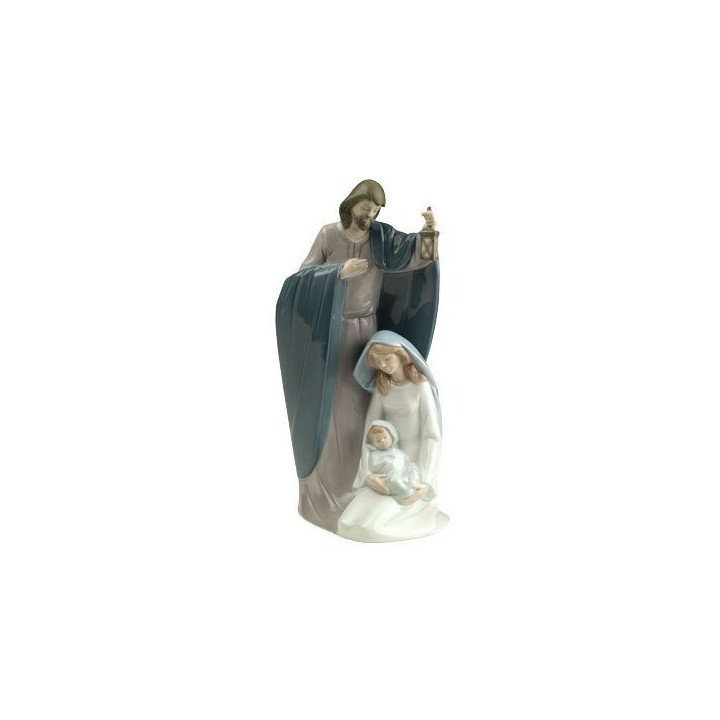 Nativity Of Jesus Nao Porcelain Hand Painted