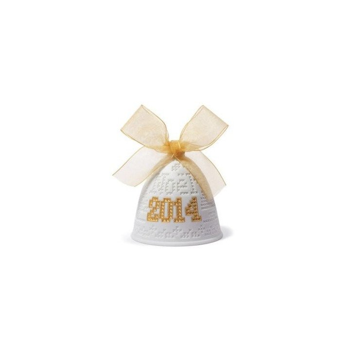 Annual 2014 Bell Gold ReDeco Lladro Porcelain