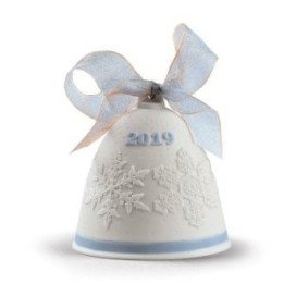 Annual 2019 Bell Blue Lladro Porcelain