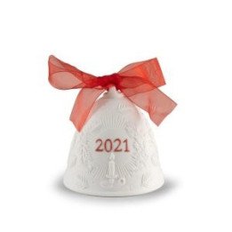 Annual 2021 Bell Red ReDeco Lladro Porcelain