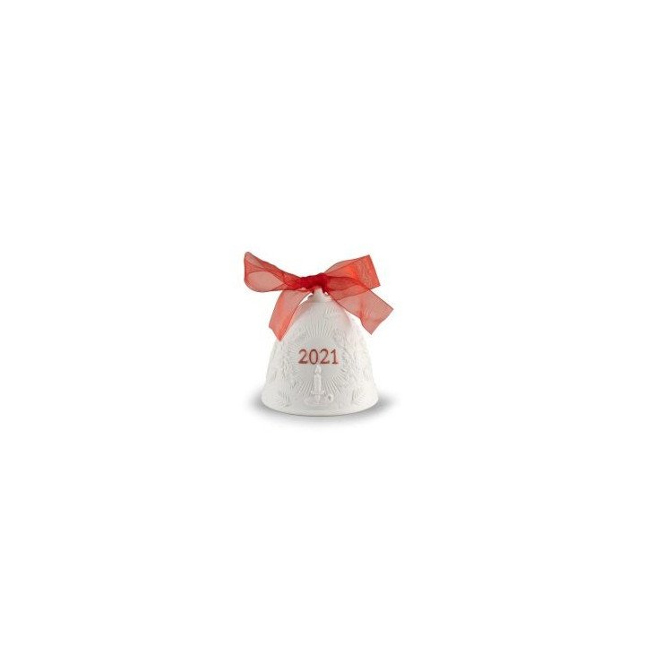 Annual 2021 Bell Red ReDeco Lladro Porcelain