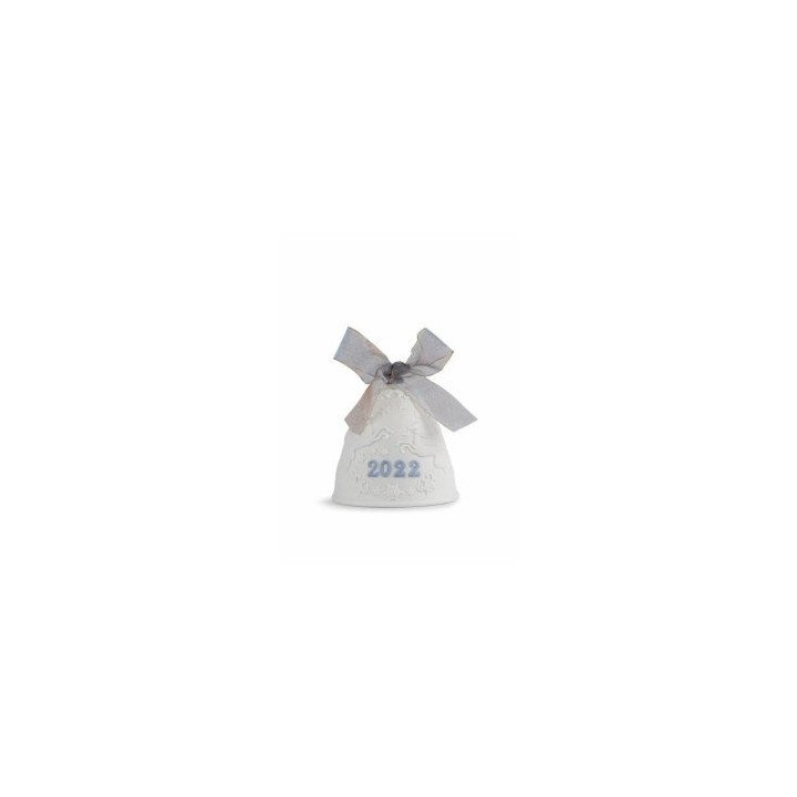 Annual 2022 Bell Blue Lladro Porcelain