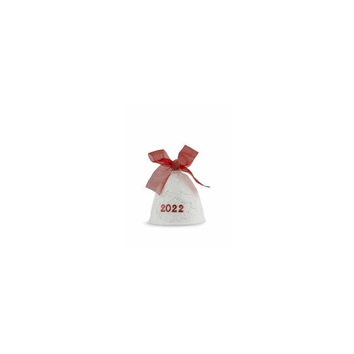 Annual 2022 Bell Red ReDeco Lladro Porcelain