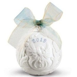 Annual 2015 Ball Blue Lladro Porcelain
