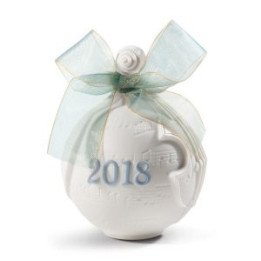 Annual 2018 Ball Blue Lladro Porcelain