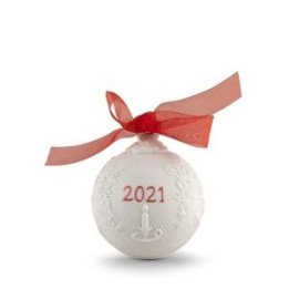 Annual 2021 Ball Red ReDeco Lladro Porcelain