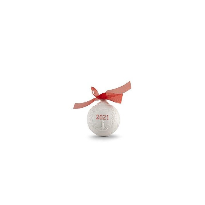 Annual 2021 Ball Red ReDeco Lladro Porcelain