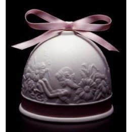 Lladro Spring Bell Spanish Hand Painted Porcelain