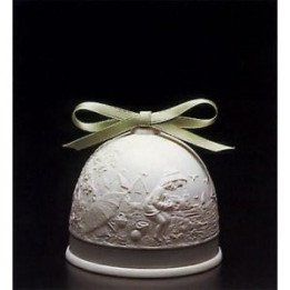 Lladro Summer Bell Spanish Hand Painted Porcelain