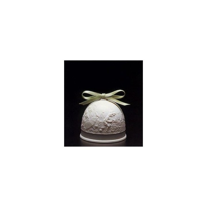 Lladro Summer Bell Spanish Hand Painted Porcelain