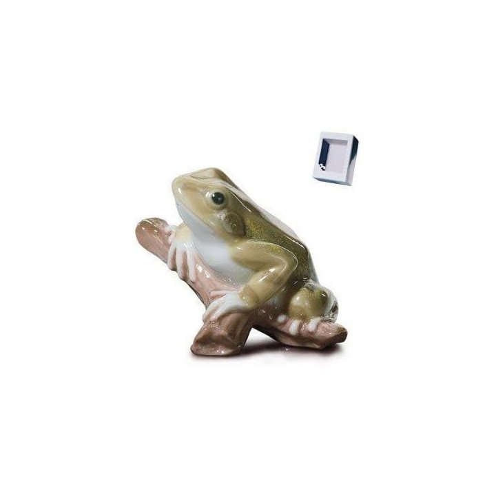 Lucky Frog Lladro Porcelain Figurine