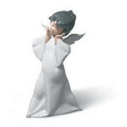 Mime Angel Lladro Porcelain Figurine