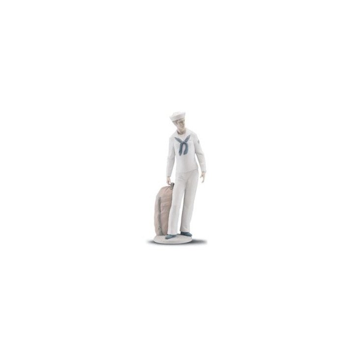 On Shore Leave Lladro Porcelain Figurine