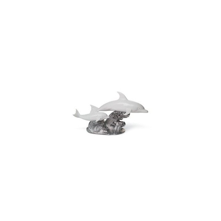 Swimming Lesson Lladro Porcelain Figurine