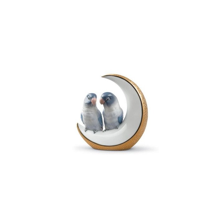 Fly Me To The Moon Gold Lladro Figurine