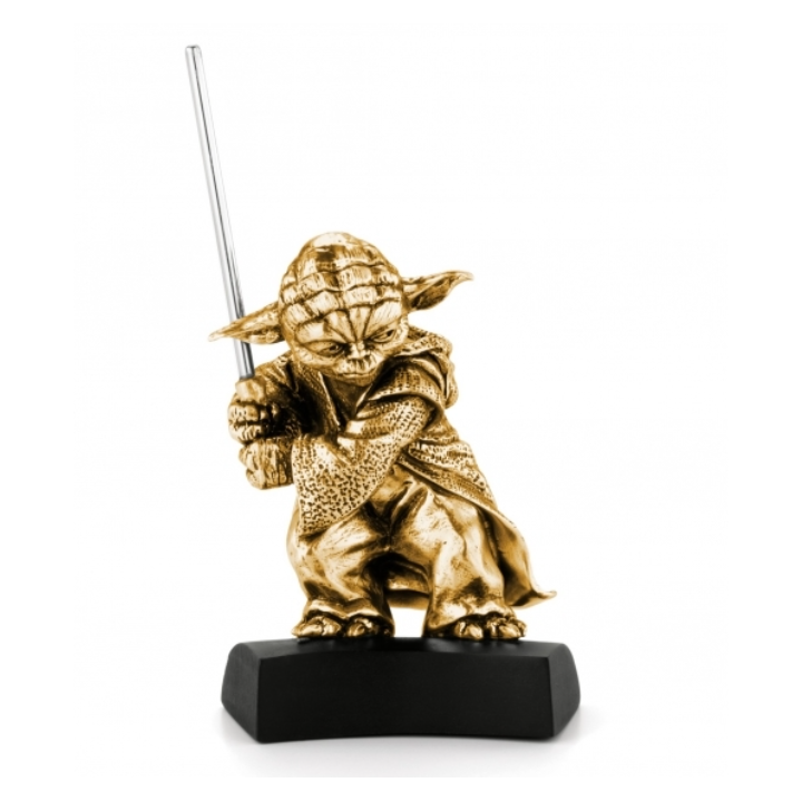 Royal Selangor Star Wars Yoda Gold Pewter Figurine