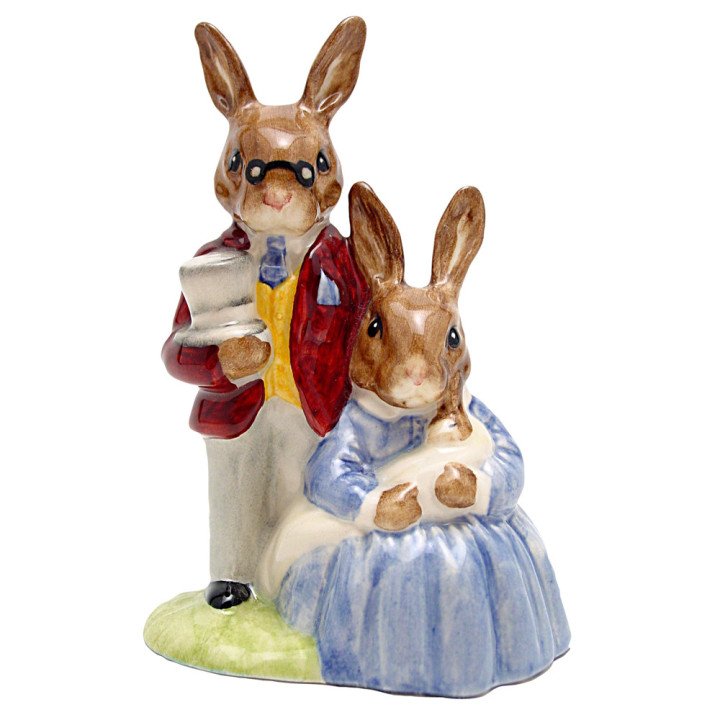 Father, Mother and Victoria,Father, Mother and Victoria | Bunnykins Royal Doulton
