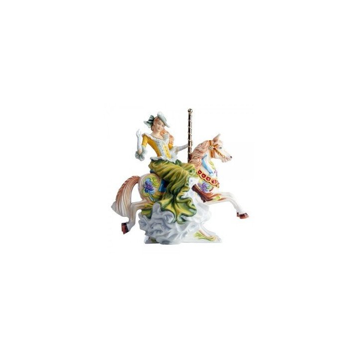 All The Fun of the Fair Gold Figurine | English Ladies
