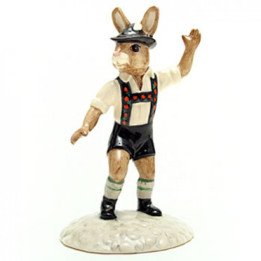 Tyrolean Dancer,Tyrolean Dancer | Bunnykins Royal Doulton