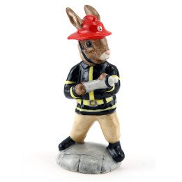 American Firefighter Limited Edition,American Firefighter Ltd. Ed. | Bunnykins Royal Doulton