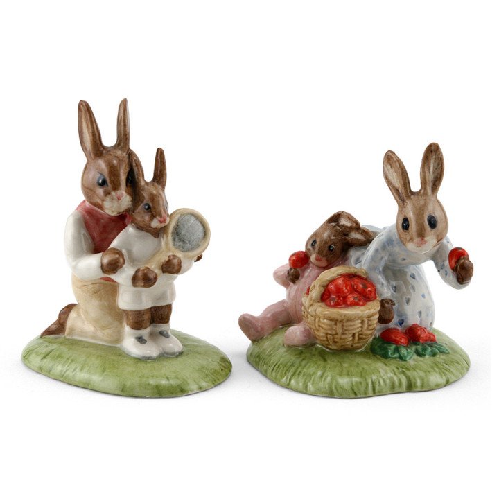 Tennis & Strawberries (2 Piece Set),Tennis & Strawberries (2pc Set) | Bunnykins Royal Doulton